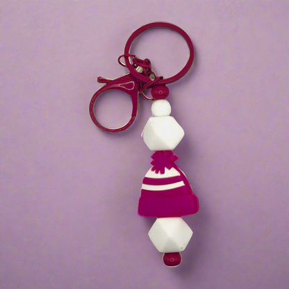 Snow Hat Keychain