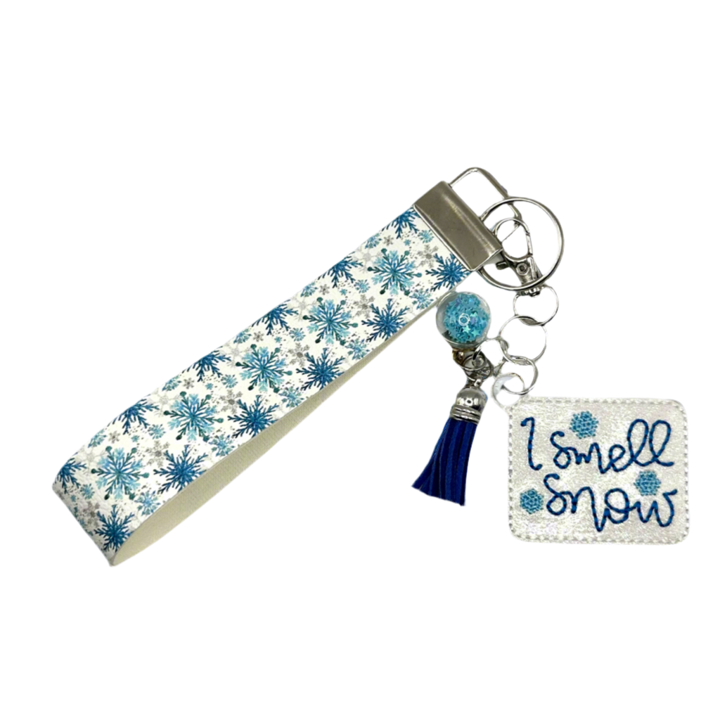 I Smell Snow Keychain and Wristlet