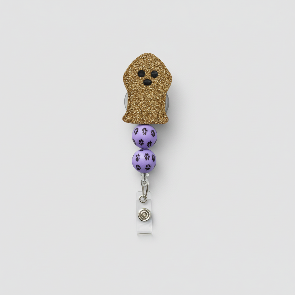 Cocker Spaniel Badge Reel