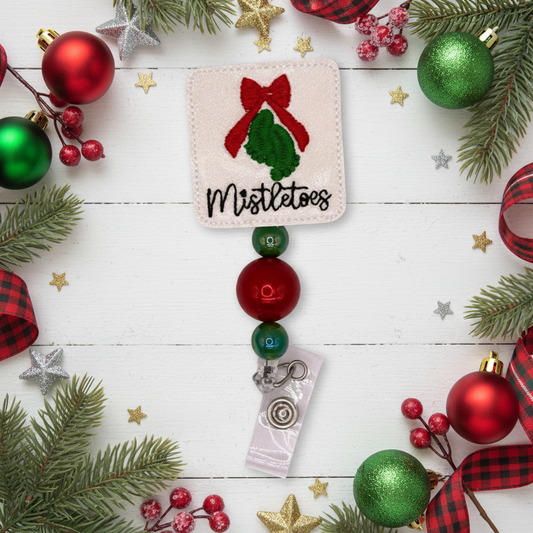 Mistletoes Badge Reel