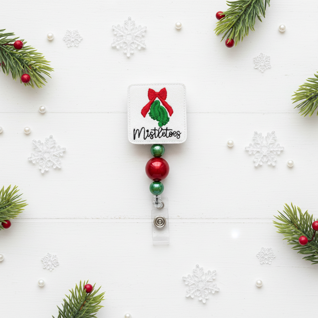 Mistletoes Badge Reel