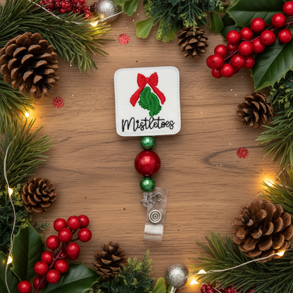 Mistletoes Badge Reel