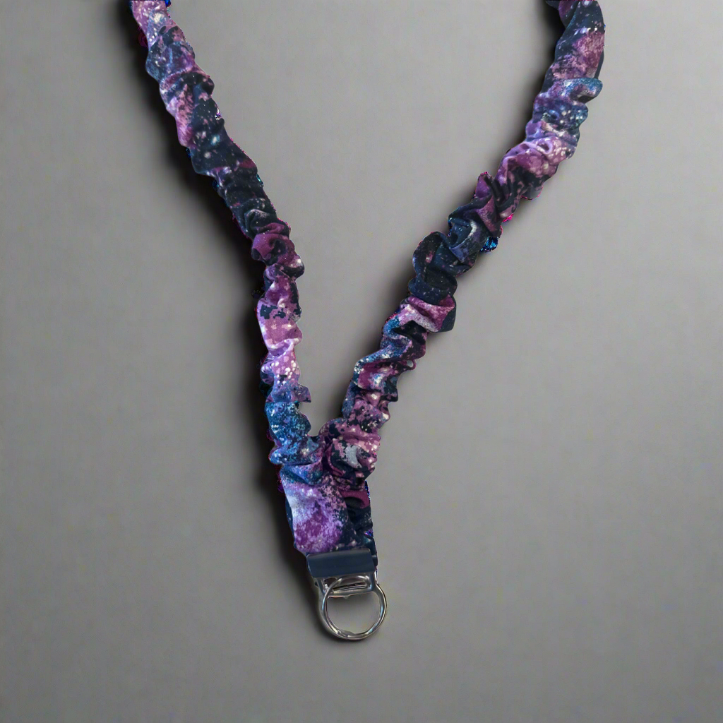 Space Scrunchie Lanyard