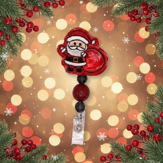 Santa Sack Badge Reel