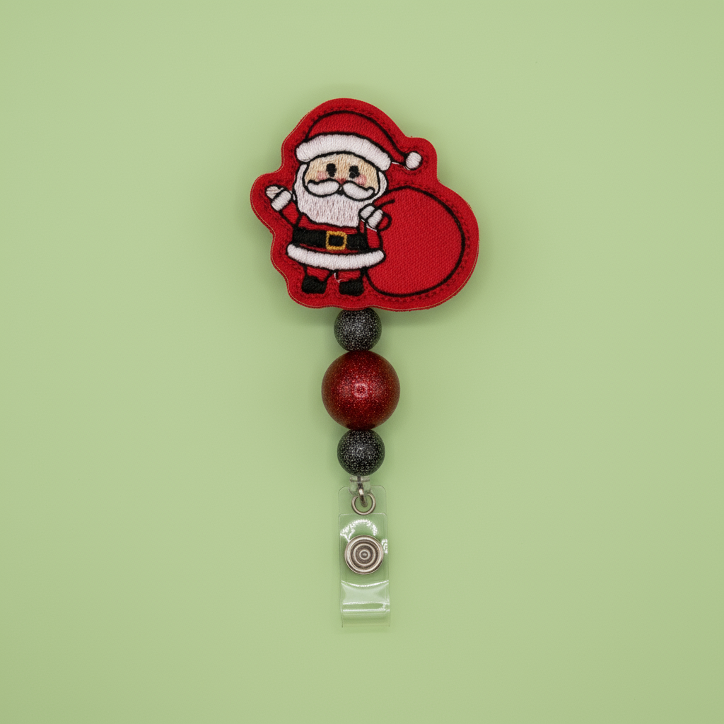 Santa Sack Badge Reel
