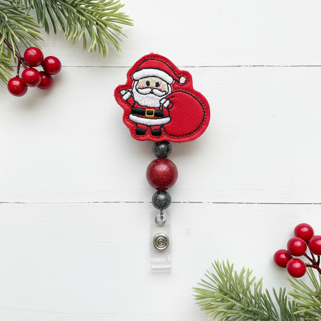 Santa Sack Badge Reel