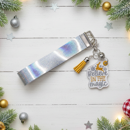 Believe in the Magic Keychain and Wristlet
