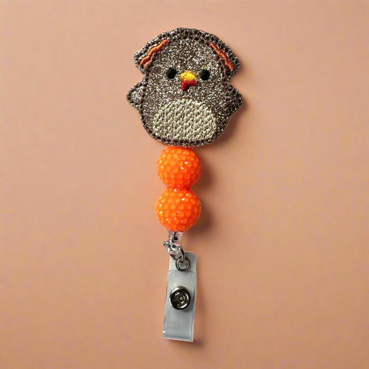 Chuby Turkey Badge Reel