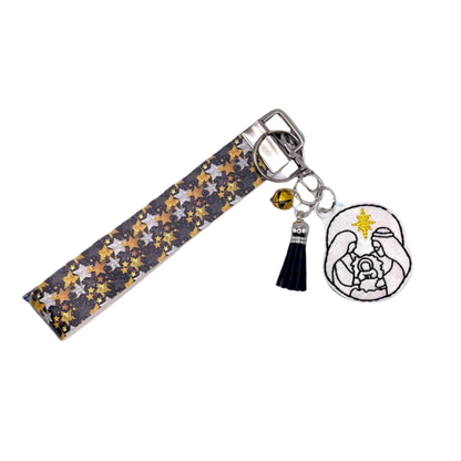 Nativity Keychain and Wristlet