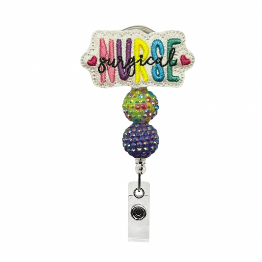 Surgical Nurse Badge Reel
