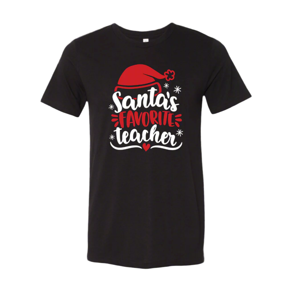 Santa’s Favorite Teacher T-shirt