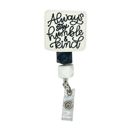 Always stay humble badge reel