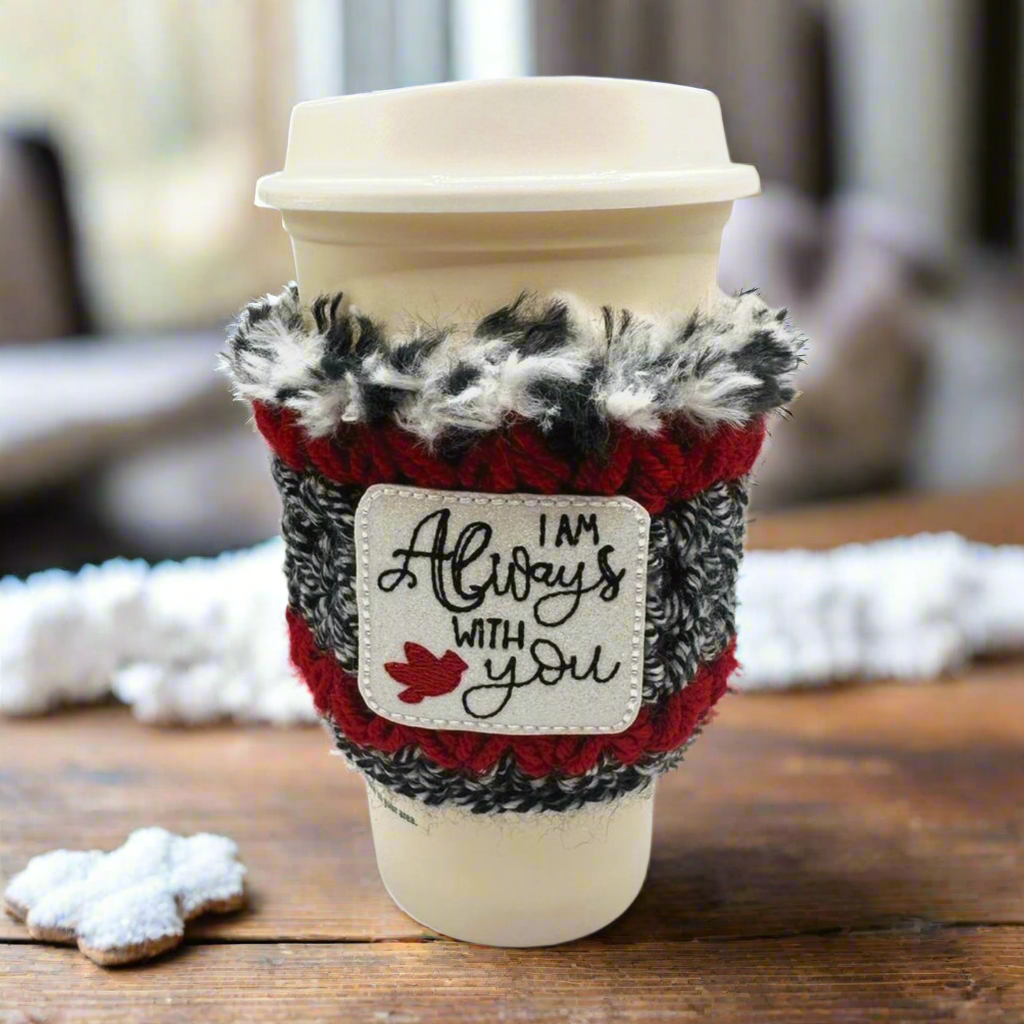 I’m Always With You Cardinal Coffee Cozy