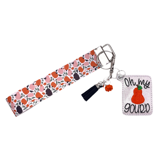 Oh My Gourd Keychain and Wristlet