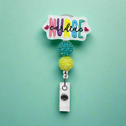 Cardiac Nurse Badge Reel