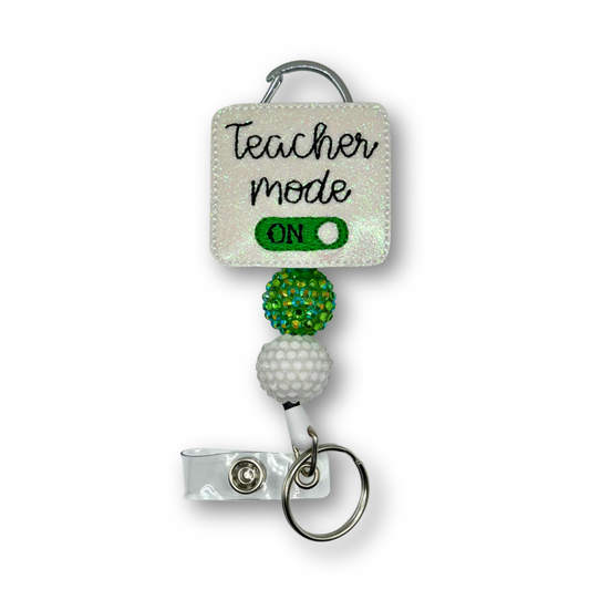 Teacher Mode On Badge Reel