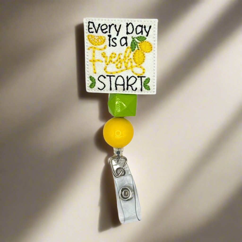 Every Day is a Fresh Start Badge Reel