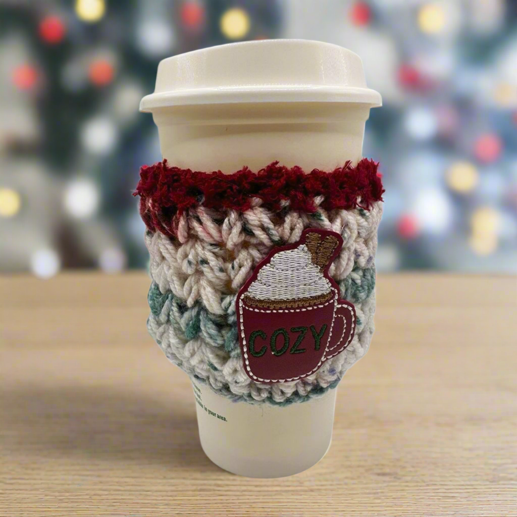 Red Cozy Cider Mug Coffee Cozy