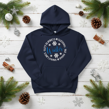 Winter Circle Hooded Sweatshirt