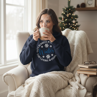 Winter Circle Hooded Sweatshirt