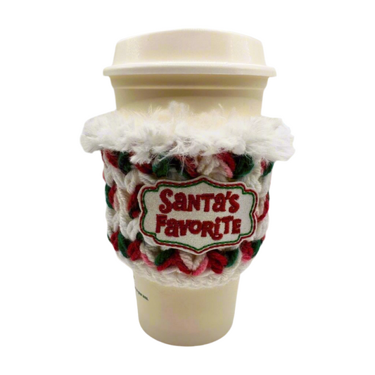 Santa’s Favorite Coffee Cozy