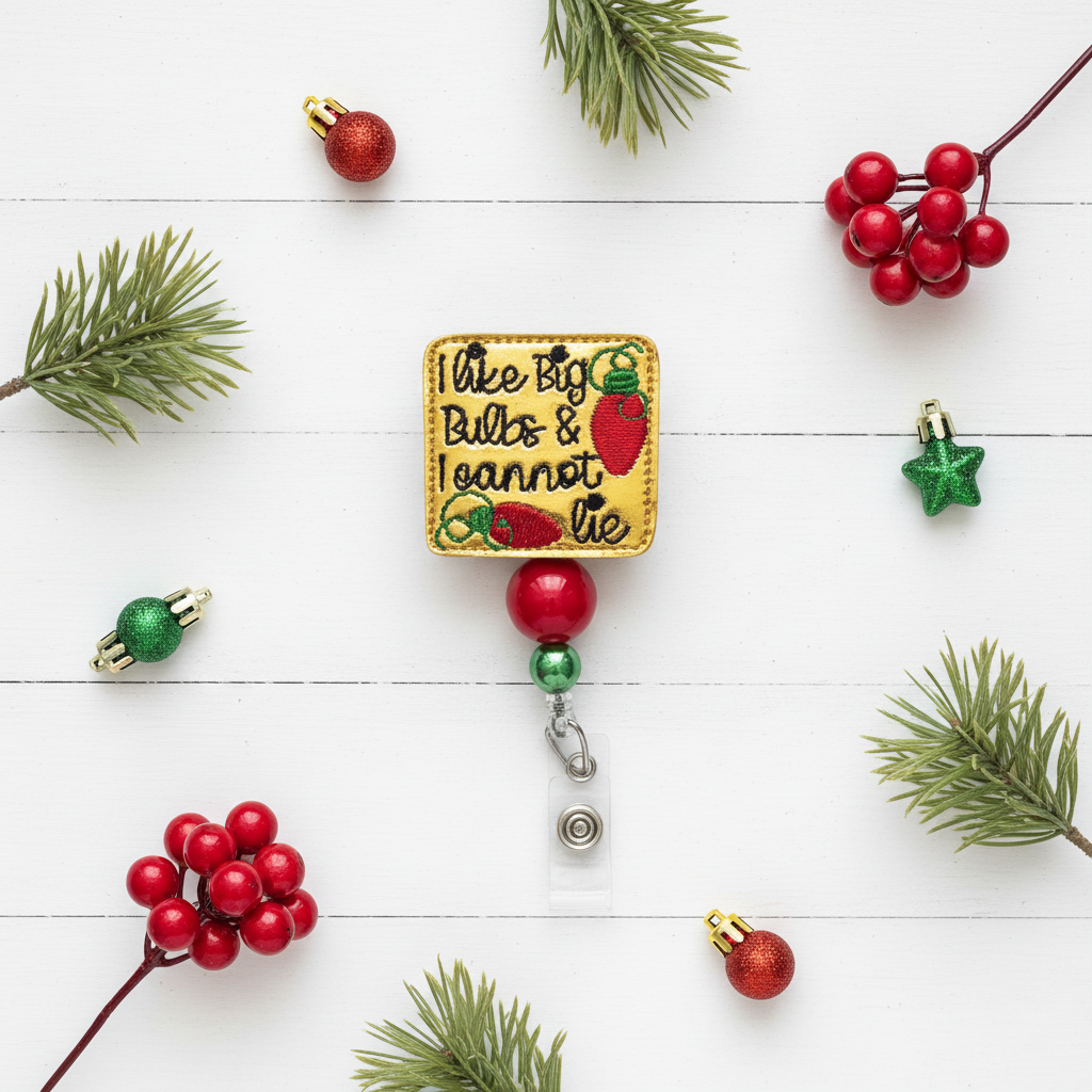 Like Big Bulbs Badge Reel