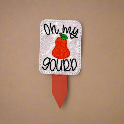 Oh my gourd bookmark