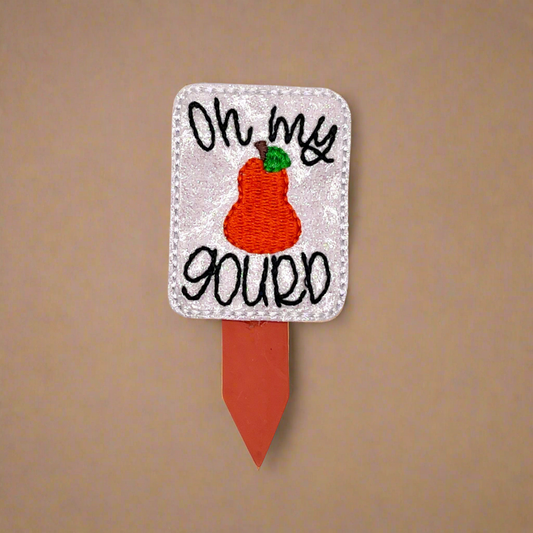 Oh my gourd bookmark
