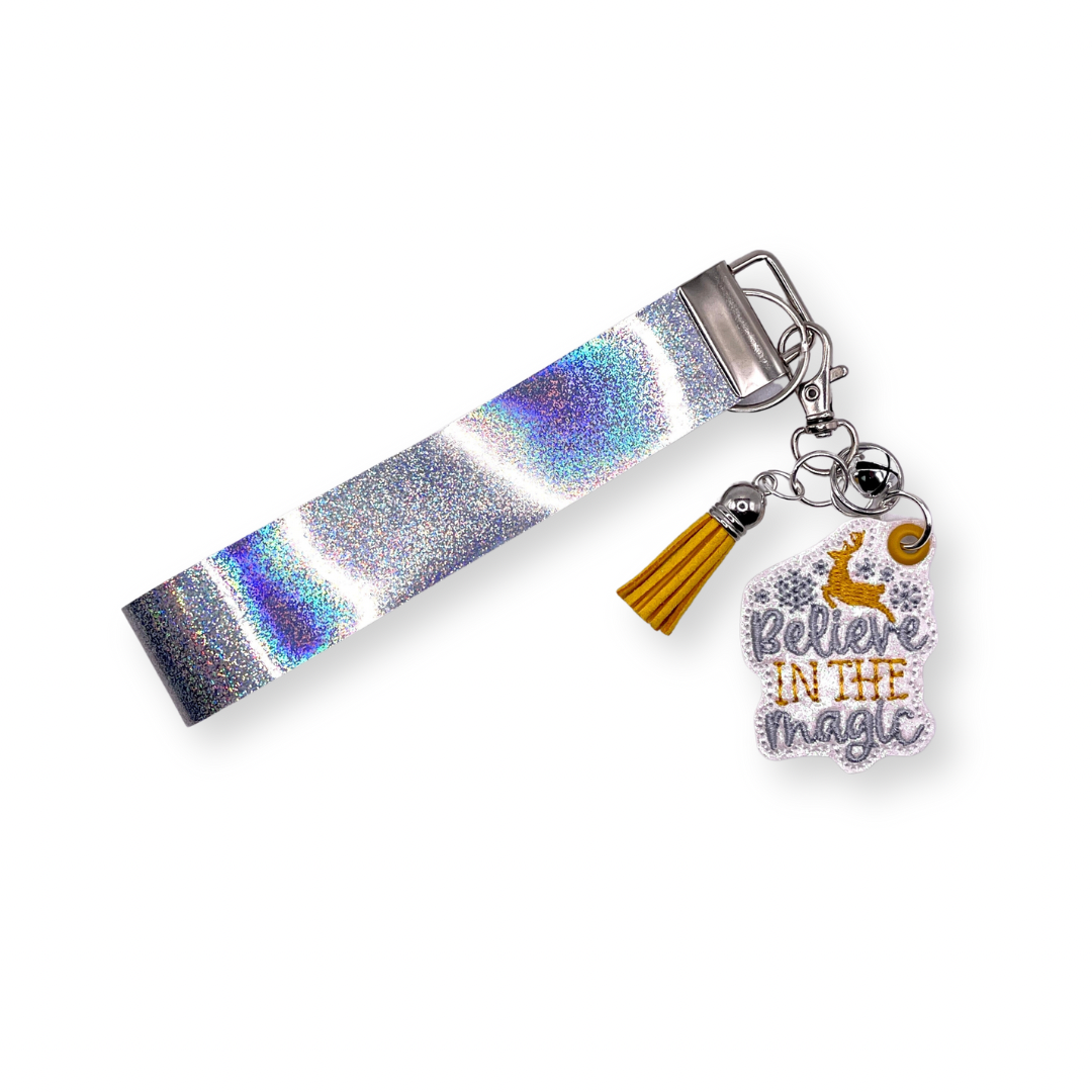 Believe in the Magic Keychain and Wristlet