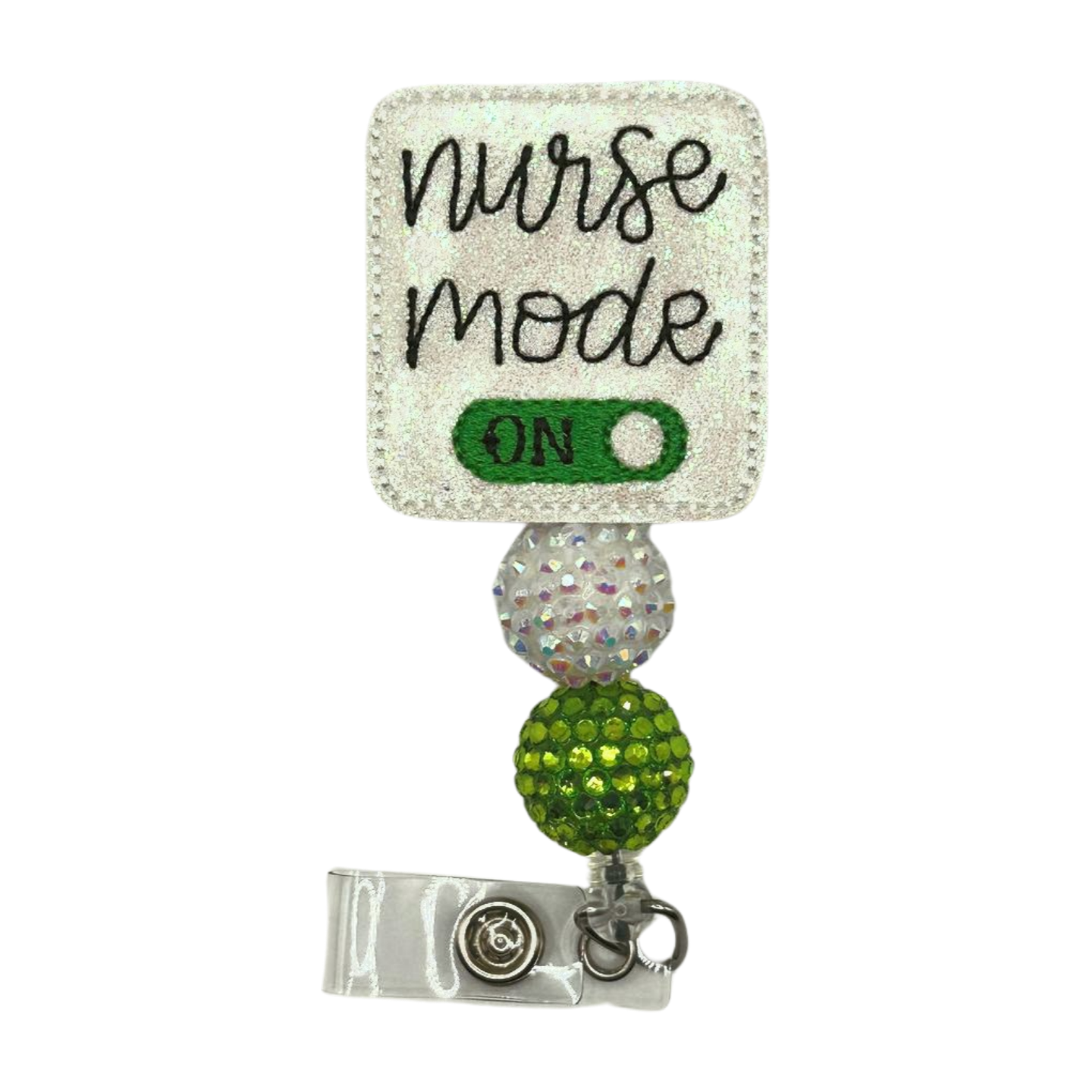 Nurse Mode On Badge Reel