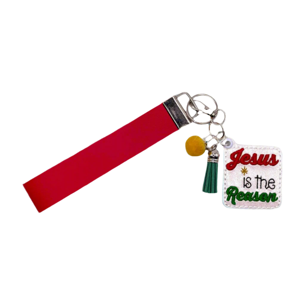 Jesus is the Reason Keychain and Wristlet