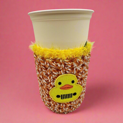 Duck cold drink cozy