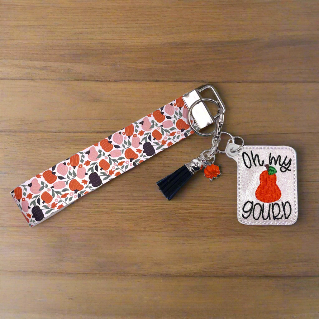 Oh My Gourd Keychain and Wristlet