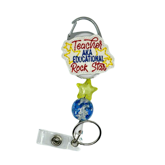 Educational Rockstar Badge Reel