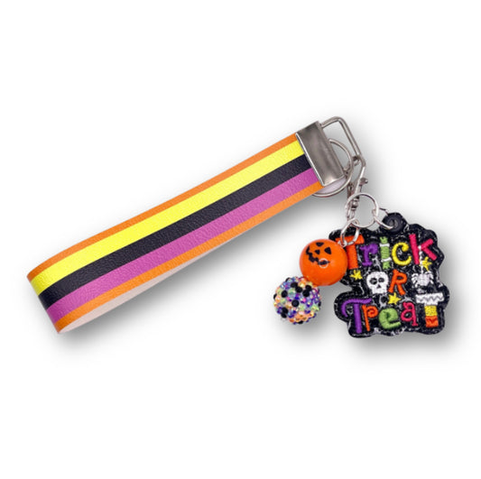 Trick or Treat Keychain and Wristlet