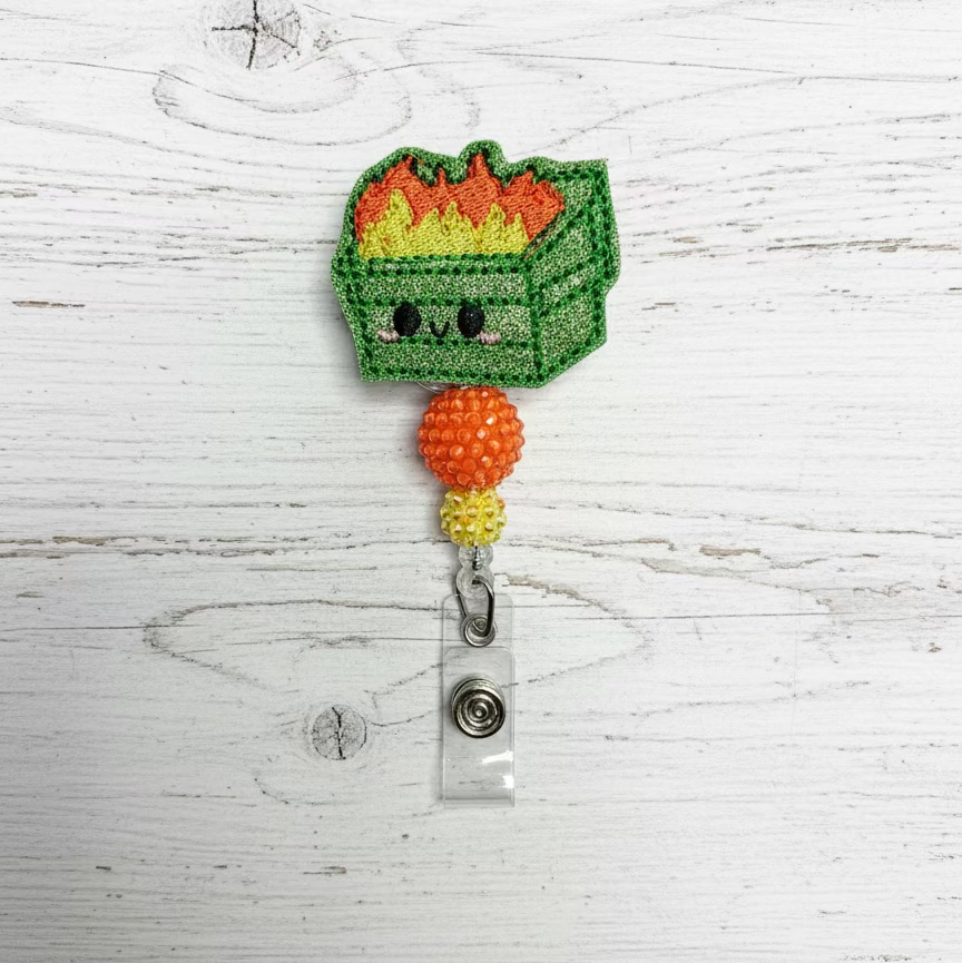 Dumpster Fire Badge Reel