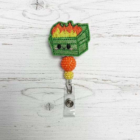 Dumpster Fire Badge Reel