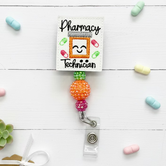 Pharmacy Technician Badge Reel