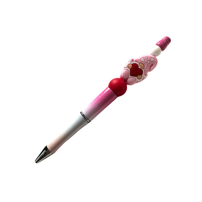 Valentine Gnome Beaded Pen