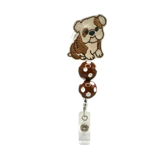 Bulldog Badge Reel