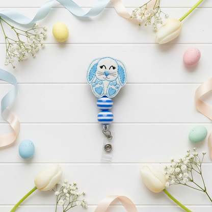 Floppy Ear Bunny Badge Reel