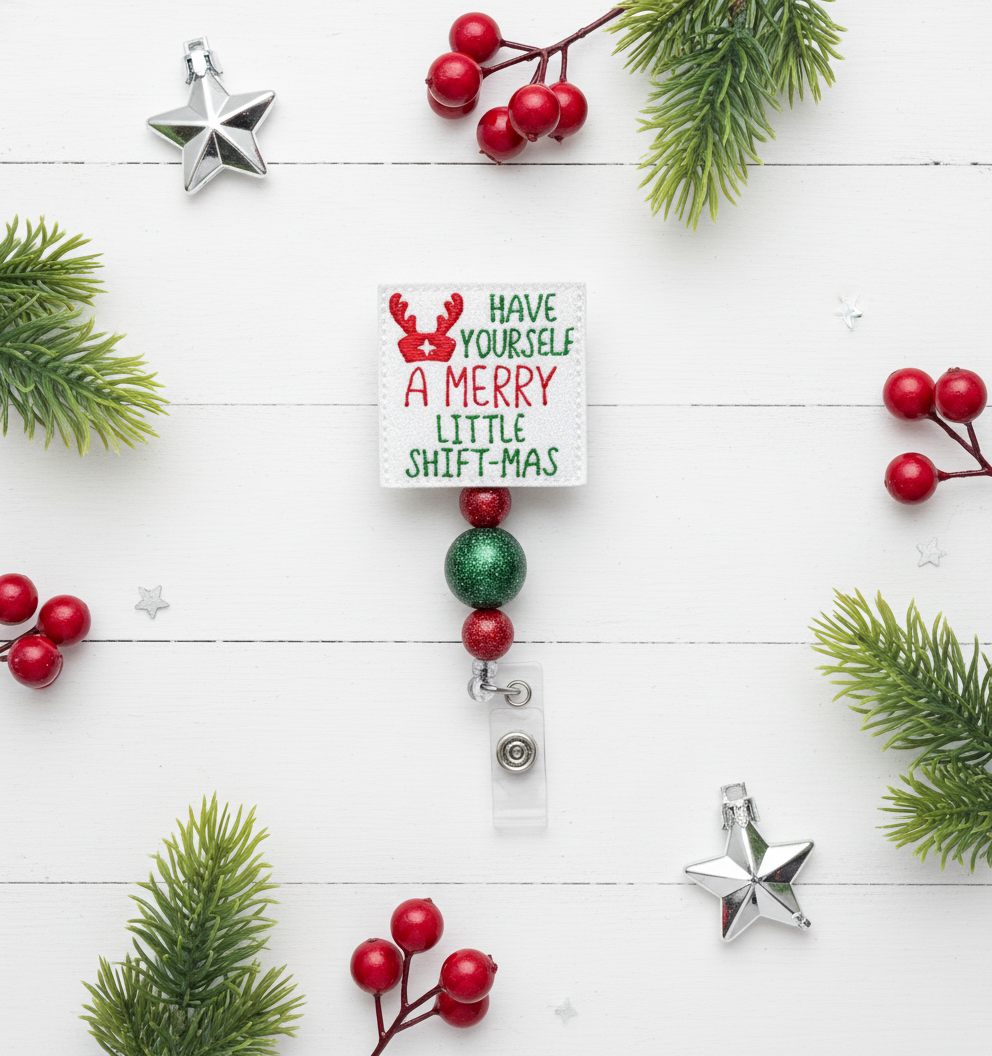 Merry Little Shift-mas Badge Reel
