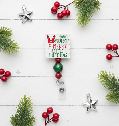 Merry Little Shift-mas Badge Reel