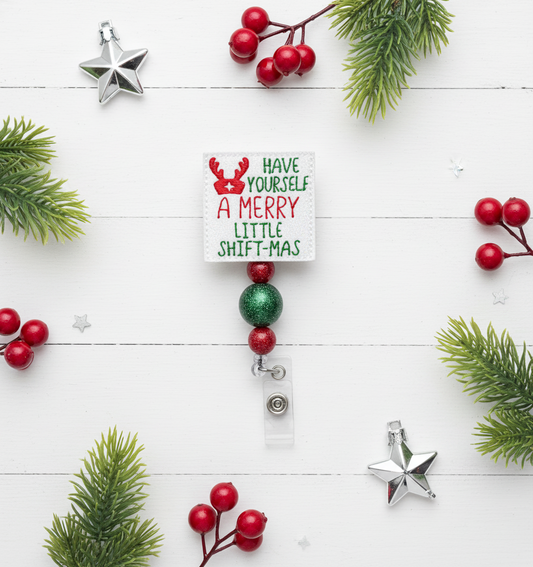 Merry Little Shift-mas Badge Reel