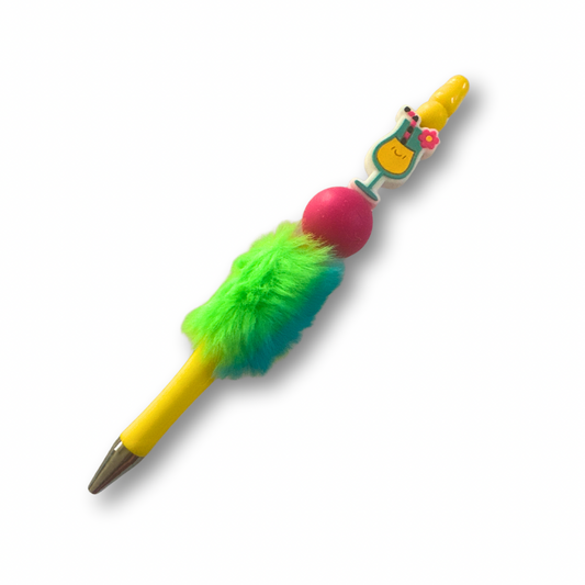 Tropical Drink Beaded Pen