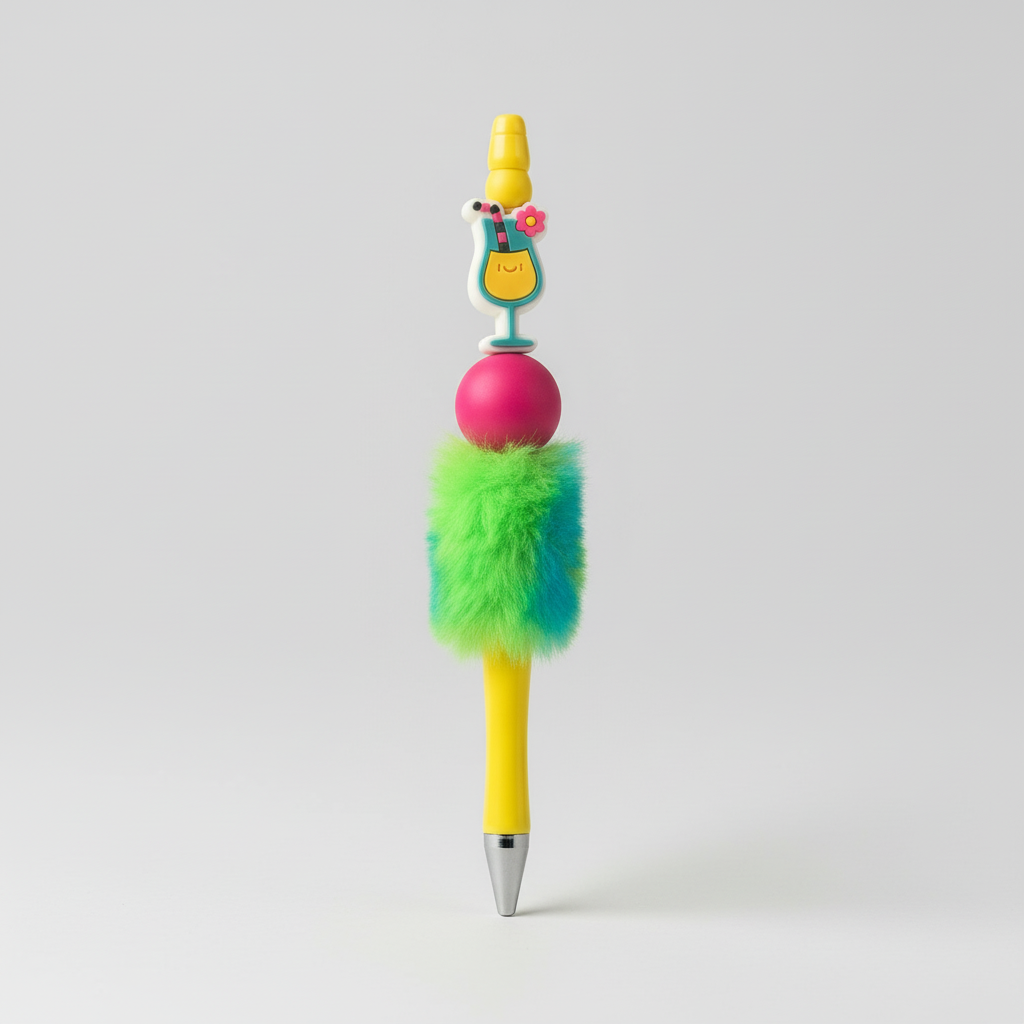 Tropical Drink Beaded Pen