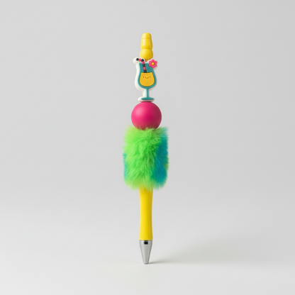 Tropical Drink Beaded Pen