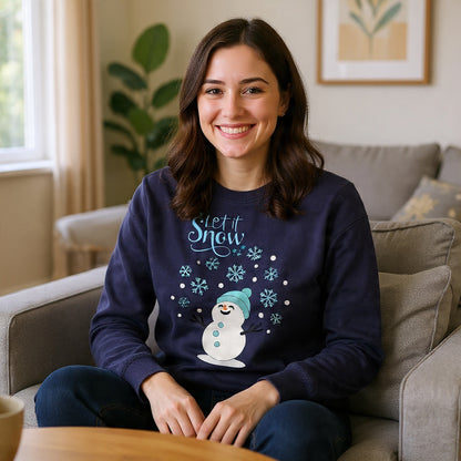 Let It Snow Snowman Sweatshirt