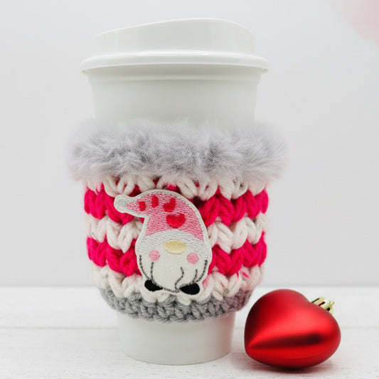 Love Gnome Coffee Cozy
