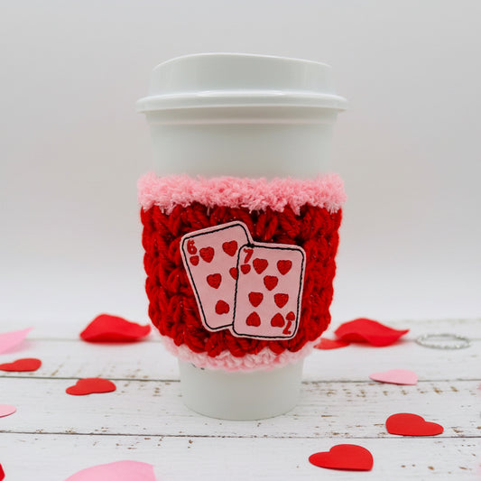 Love Cards Coffee Cozy